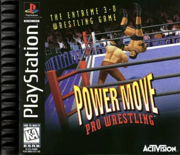 Power Move Pro Wrestling (US) box cover front